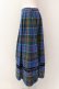 画像2: Jane Marple / Tartan check cocoon skirt スカート M グリーン O-25-01-28-044-JM-SK-IG-OS (2)