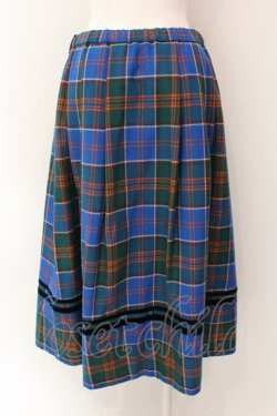 画像3: Jane Marple / Tartan check cocoon skirt スカート M グリーン O-25-01-28-044-JM-SK-IG-OS