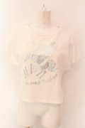 MILK / ユニコーンpt Tシャツ  シロ O-25-01-29-003-ML-TS-IG-OS