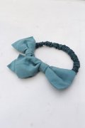 Jane Marple / Double Ribbons hair tie  グリーン O-25-01-31-2084-JM-AC-OW-OS