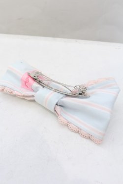 画像2: Angelic Pretty / ストライプリボンバレッタ  サックス O-25-01-31-2085-AP-AC-IG-OS