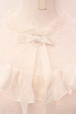 画像2: Angelic Pretty / Lacy Frillブラウス  シロ O-25-01-31-012-AP-BL-IG-OS