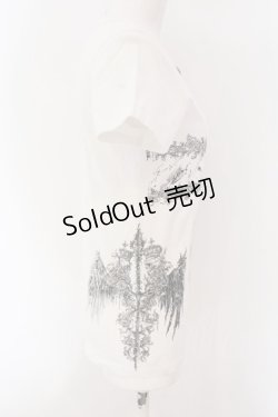 画像2: ALGONQUINS / AKIRA(DISACODE)コラボTシャツ 1 ホワイト O-25-02-08-057-AL-TO-OW-OS