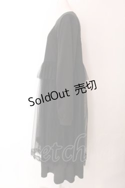 画像3: Candy Stripper / CELESTIAL TULLE LAYERED DRESS　ワンピース 2 ブラック O-25-02-11-063-PU-OP-OW-OS