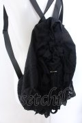 Candy Stripper / SUGARY LACY KNAPSACK　バックパック  ブラック O-25-02-12-008-PU-BG-OW-OS