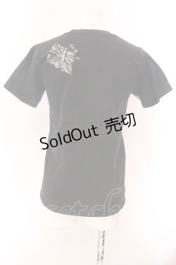 画像2: ALGONQUINS / エンブレムプリントTシャツ  ブラック O-25-02-15-071-AL-TO-OW-OS