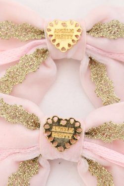 画像2: Angelic Pretty / レースハートチャームベルリボンクリップSet  ピンク O-25-02-18-094-AP-AC-IG-OS