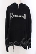 MILKBOY / NO RULES フーディー  ブラック O-25-02-18-020-MB-TO-IG-OS