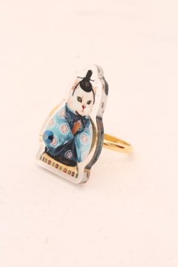 画像1: Enchantlic Enchantilly / Dolled up Ring  雛人形（お内裏様） O-25-02-20-037-LO-AC-OW-OS