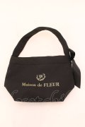 Maison de FLEUR / 10thノベルティミニトートバッグ  クロ O-25-02-20-044-LO-BG-IG-OS