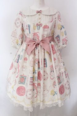 画像1: Angelic Pretty / Doll's Tea Partyワンピース  オフ O-25-02-24-031-AP-OP-OW-OS