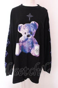 画像1: TRAVAS TOKYO / furryFurry bear L/S カットソー F ブラック O-25-02-24-019-PU-TO-YM-OS