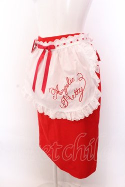 画像2: Angelic Pretty / Milkshakeタイトスカート  アカ×シロ O-25-02-26-036-AP-SK-OW-OS