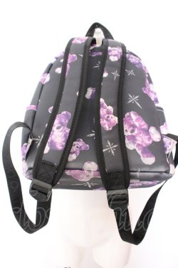 画像3: TRAVAS TOKYO / PUBack Pack 「Small」　くまプリント総柄バックパック  ブラック×パープル O-25-02-26-040-PU-BG-OW-OS