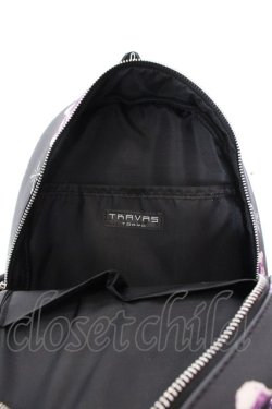 画像4: TRAVAS TOKYO / PUBack Pack 「Small」　くまプリント総柄バックパック  ブラック×パープル O-25-02-26-040-PU-BG-OW-OS