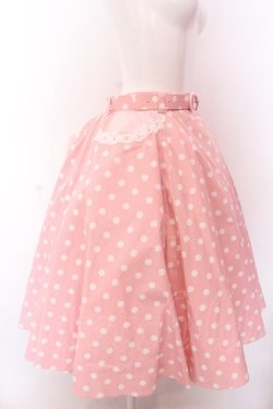 画像3: Angelic Pretty / Milkshakeドットサーキュラースカート  ピンク O-25-02-26-005-AP-SK-OW-OS