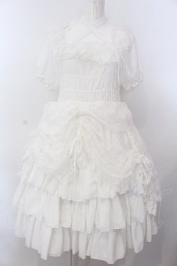 画像1: Vallee lys / Mellow Melody Dress  ホワイト O-25-02-28-1004-EL-OP-OW-OS