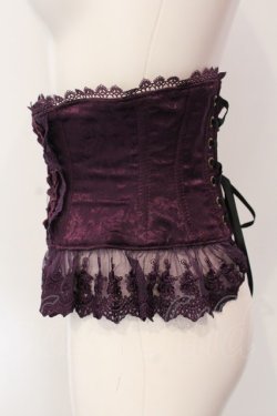 画像3: ATELIER PIERROT / Frill Short Corset  パープル O-25-03-10-020-EL-TO-OW-OS