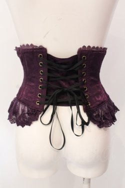 画像4: ATELIER PIERROT / Frill Short Corset  パープル O-25-03-10-020-EL-TO-OW-OS