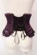 画像4: ATELIER PIERROT / Frill Short Corset  パープル O-25-03-10-020-EL-TO-OW-OS (4)