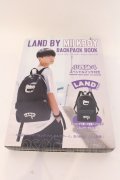 LAND by MILKBOY / LAND BY MILKBOY BACKPACK BOOK バックパック ブック  ブラック O-25-03-17-094-MB-BG-IG-OS