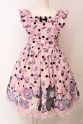 Angelic Pretty / Happy Treat Partyジャンパースカート  ピンク O-25-03-20-008-AP-OP-OW-OS