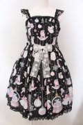 Angelic Pretty / Fancy Ornamentジャンパースカート  クロ O-25-03-24-013-AP-OP-OW-OS