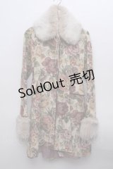 Victorian maiden / COAT ケープ付きゴブランコート  ベージュ S-23-12-13-093-CL-CO-AS-ZS