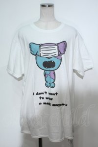 NieR Clothing / プリントTシャツ  オフ S-24-04-11-085-PU-TO-UT-ZT338