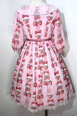 画像2: Angelic Pretty / Strawberry Dollワンピース  ピンク S-24-05-09-015-AP-OP-AS-ZS