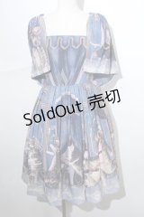 Juliette et Justine / Robe de chouchou la march〜ローブ ドゥ シュシュ ラ マルシュ  ブルー S-24-05-23-041-CL-OP-AS-ZS