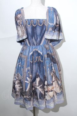 画像1: Juliette et Justine / Robe de chouchou la march〜ローブ ドゥ シュシュ ラ マルシュ  ブルー S-24-05-23-041-CL-OP-AS-ZS