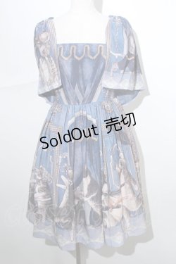 画像1: Juliette et Justine / Robe de chouchou la march〜ローブ ドゥ シュシュ ラ マルシュ  ブルー S-24-05-23-041-CL-OP-AS-ZS