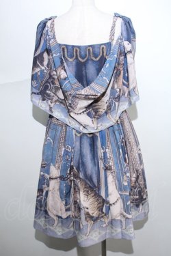 画像2: Juliette et Justine / Robe de chouchou la march〜ローブ ドゥ シュシュ ラ マルシュ  ブルー S-24-05-23-041-CL-OP-AS-ZS