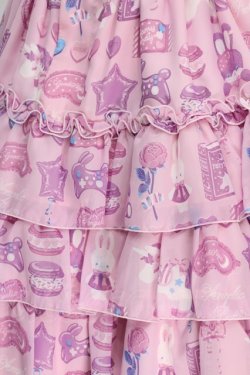 画像3: Angelic Pretty / Photogenic Palletスカート  ピンク S-24-06-11-090-AP-SK-AS-OS