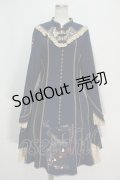 Ozz oneste /鶴刺繍ワンピース  紺 S-24-06-11-037-OO-OP-AS-ZS