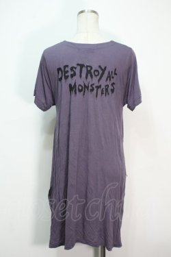 画像2: HYSTERIC GLAMOUR / DESTROY ALL MONSTERS　カットソー  紫 S-24-06-22-031-PU-TO-AS-ZS