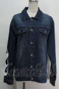 KRY CLOTHING / 「CHOBERIBA」デニムジャケット  ブルー S-24-07-03-065-EL-JA-AS-ZS
