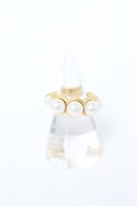 Q-pot. / Petit Sugary Argent Ring  ゴールド S-24-07-30-005-QP-AC-AS-ZS