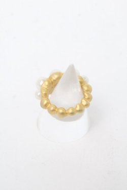 画像2: Q-pot. / Petit Sugary Argent Ring  ゴールド S-24-07-30-005-QP-AC-AS-ZS