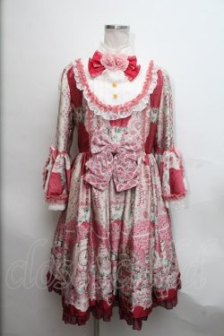 画像1: Angelic Pretty /  OP Belle Epoque Roseワンピース  ピンク S-24-08-07-056-AP-OP-UT-ZS