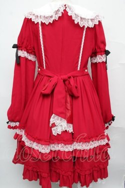 画像2: Angelic Pretty / Romantic Poemワンピース（2022年）  赤 S-24-08-16-037-AP-OP-AS-ZS