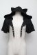 画像2: DARK IN LOVE / Punk cool cat tail cape  黒 S-24-08-20-022-PU-TO-AS-ZS (2)