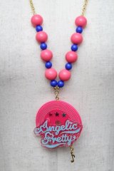 Angelic Pretty / Neon Musicネックレス  ピンク S-24-08-24-009-AP-AC-AS-ZS