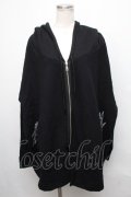 MILKBOY / BIG HOODY パーカー  黒 S-24-09-03-055-MB-TO-AS-ZS