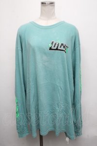 LAND by MILKBOY / LAND SMILY L/S TEE  グリーン S-24-09-03-037-MB-TO-AS-ZY