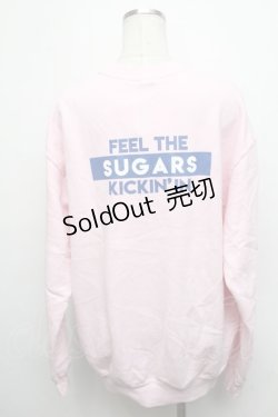 画像2: MILKBOY / SUGARHOLIC SWEATS  ピンク S-24-09-03-047-MB-TS-AS-ZS