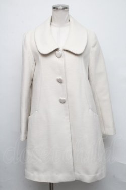 画像1: Secret Honey / COAT ハートボタンショートコート  オフ S-24-09-09-048-CA-CO-AS-ZS