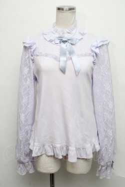 画像1: Angelic Pretty / Graceful Laceカットソー  ラベンダー S-24-09-14-023-AP-TO-AS-ZS