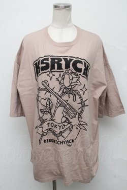 画像1: KRY CLOTHING / 「木綿のハンカチ」Tシャツ  ベージュ S-24-09-19-020-EL-TS-HR-ZS